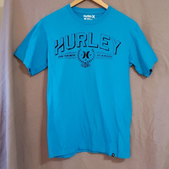Hurley Other - 2/$20 Hurley Classic Fit blue graphic t-shirt
